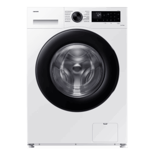 Vooraanzicht van de Samsung WW80CGC04AAEEN EcoBubble
