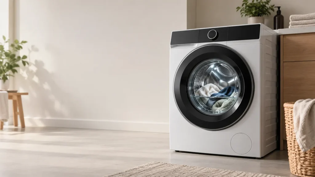 AEG AbsoluteWash 49 min programma op een moderne wasmachine