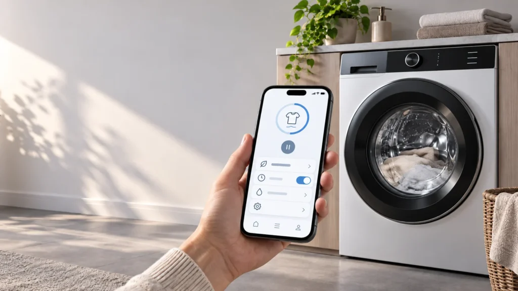 AEG app voor wasmachines: hoe werkt het en wat kun je ermee? bij een moderne wasmachine