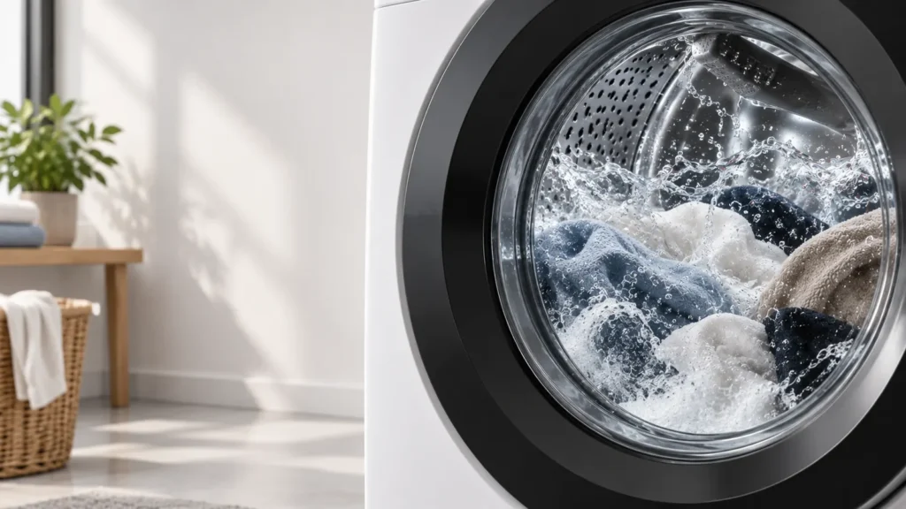 AEG PowerClean 59 min: wat is het en wanneer gebruik je het? bij een moderne wasmachine